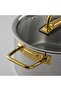Assos Midi 3-Piece Titanium Gold Pot Set - 3