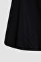 Balloon Fit Poplin Maxi Hijab Skirt C8936Ax24Sm - 7