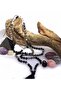 Certified Natural Stone Mala Prayer Beads - Labradorite-Rutilated Quartz-Tourmaline - 4