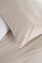 Linda Cream Velvet Double Duvet Cover Set 200x220 with 4 Pillows 5007 - 3