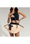 Women's Straw Beach Bag - Large Size Shoulder Bag - 5