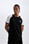 DeFactoFit - Crew Neck Printed Athlete T-Shirt, Heavy Fabric, Short Sleeve C1746AX24SM - 5