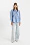 Relaxed Fit Long Sleeve Tunic Shirt - D1850AX24SM - 2