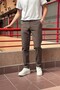 Men, Linen Weaving, Cotton Fabric, Regular Fit, Seasonal Pants 294
