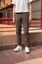 Men, Linen Weaving, Cotton Fabric, Regular Fit, Seasonal Pants 294 - 3