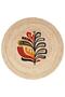 Digital Non-Slip Washable Jute Look Modern Round Living Room Rug Kitchen Rug Corridor Rug - 2