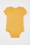 Disney Winnie The Pooh Baby Boy Body and Hat - Envelope Collar, Combed Cotton, Short Sleeve, 2-Piece Set with Snap Fasteners - 4