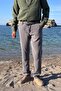 Men'S, Side Elastic, Draped, Lyocell, Regular Fit, Old Money Culture Pants 304 - 3