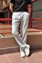 Male, Elastic Waist, Wide Cut, Linen Webbing, Cotton, Pleated Pants 302 - 4