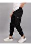 Black Color Men's Linen Trousers with Cargo Pockets - 4