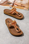 Women's Extra Comfortable Flip Flops, Women's Daily Slippers, Beach Slippers - 5