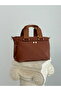 Stylish Quality Medium Size Soft Leather Multi-Pocket Hand and Shoulder Bag. Boy 21 cm Width 33 cm - 8