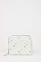 Women's Floral Patterned Faux Leather Wallet C0876Axns