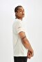 Crew Neck, Printed Heavy Fabric, Short Sleeve Athlete T-Shirt B5135Ax24Sp - 5