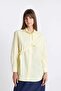 Relax Fit Terry Cotton Long Sleeve Shirt Tunic C2158AX24SM - 6