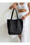 New Model Denim Fabric Stone Stylish Quality Both Daily and Stylish Hand and Shoulder Bag - 3