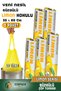 40 Lt (5 Pack) Advantage Package Medium Size Lemon Scented Drawstring Garbage Bag Garbage Bag 50 Pieces