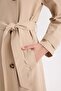 معطف واق من المطر بحزام عادي مقاوم للماء A0593ax24sp - 5
