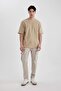 Comfort Regular Fit Comfortable Fit Crew Neck Printed Short Sleeve T-Shirt B5812Ax24Sp - 2
