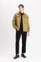 Relax Fit Polo Collar Snap Fastener Zipper Pocket Transitional Spring Jacket Coat B6711Ax24Sp - 5