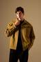 Relax Fit Polo Collar Snap Fastener Zipper Pocket Transitional Spring Jacket Coat B6711Ax24Sp - 3