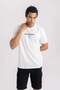 Defactofit Nba Milwaukee Bucks Standard Fit Crew Neck Short Sleeve T-Shirt B3909Ax24Sp - 5