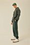 Regular Fit Sweatpants with Pockets, Lace-Up Waist, Elastic Leg B6155Ax24Sp - 2