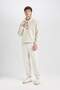 Regular Fit Sweatpants with Pockets, Lace-Up Waist, Elastic Leg B6155Ax24Sp - 6