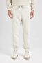 Regular Fit Sweatpants with Pockets, Lace-Up Waist, Elastic Leg B6155Ax24Sp - 7