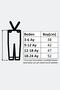 Unisex Baby 4 Seasons Adjustable Cross Strap Flexible Knitwear Tights 3-24 Months-çağla - 2
