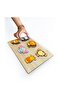 Wooden Animal Figure Puzzle, 6 Pieces, Educational Toy 20X30Cm - 2