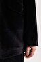 Oversize Wide Fit Double Breasted Velvet Blazer Jacket B4880Ax23Wn - 6