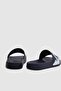 Navy Blue Single Strip Slippers - 6