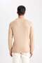 Relax Fit Crew Neck Printed Sweater Sweater B3857Ax23Wn - 6