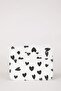 Women's Heart Printed Faux Leather Card Holder B8167Axns - 4