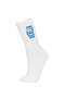Women's Comfortable Elastic 3-Piece Cotton Long Socks A5880Axns - 2