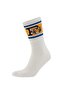 Men's 3-Piece Cotton Long Socks A6067Axns - 3