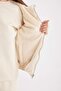 Water Repellent Inflatable Coat Hooded Double Side Zipper Pocket Plush A0581Ax23Wn - 6