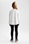 Girl's Printed Sweatshirt Leggings 2 Piece Set B3102A823Au - 8