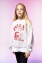 Girl's Printed Sweatshirt Leggings 2 Piece Set B3102A823Au - 2