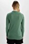 Regular Fit Crew Neck Basic Sweater I6913Az23Wn - 5