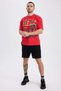 Nba Miami Heat Oversize Wide Fit Crew Neck Short Sleeve 100% Cotton T-Shirt A3807Ax23Sm - 7