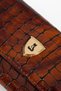 Seyhan Genuine Leather Gold Detailed Women's Card Holder and Wallet - 4