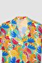 Coool Relax Fit Fruit Pattern Pajama Collar Short Sleeve Shirt Y9107Az22Hs - 8