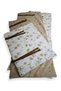 Baby Child Crib Side Protection 50x90 Mother's Side 4 Pieces Karaca Brown