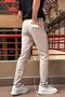 Men's, elastic waist, standard-fit, double-leg, lace-up pants 24INP286 - 4