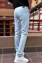 Men'S, Slim-Fit, Slim-Fit, Gabardine Trousers 085 - 6