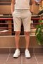 Men's Slim Fit, Cotton Fabric, Embroidery Detailed Shorts 24inp278 - 3