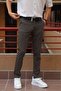 Men's, slim-fit, stretch fabric, washed, old money culture, pants 24INP277 - 6