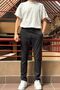 Men's, elastic waist, standard-fit, double-leg, lace-up pants 24INP286 - 3